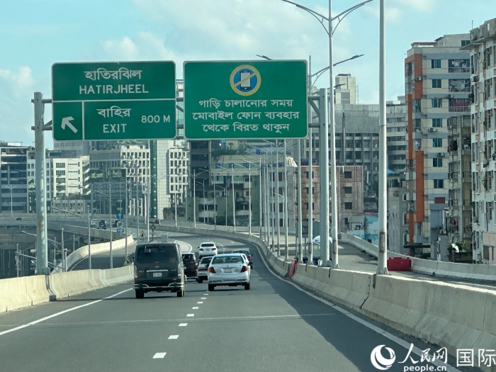 达卡机场高架快速路打造孟加拉国交通枢纽